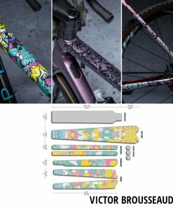 Dyedbro Kit De Protection De Cadre Victor Brousseaud AS Gravel