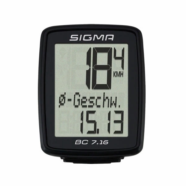 SIGMA BC 7.16 Ordinateur De Vélo (filaire) – Image 2