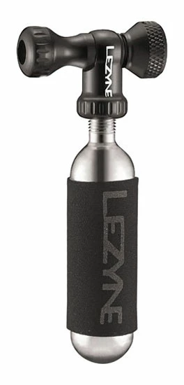 Lezyne Control Drive Pompe à CO2 CNC Noir - Brillant