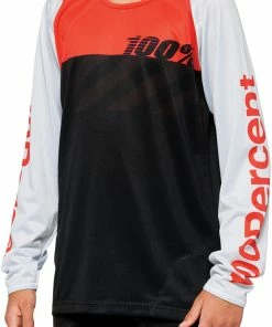 100% R-Core - Maillot à Manches Longues MTB Enfant