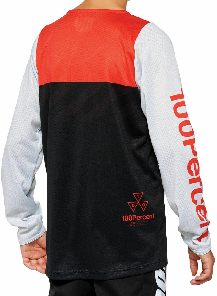 100% R-Core - Maillot à Manches Longues MTB Enfant – Image 2