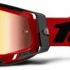 100% Racecraft 2 (Mirror Lens) Red - Lunettes De Soleil