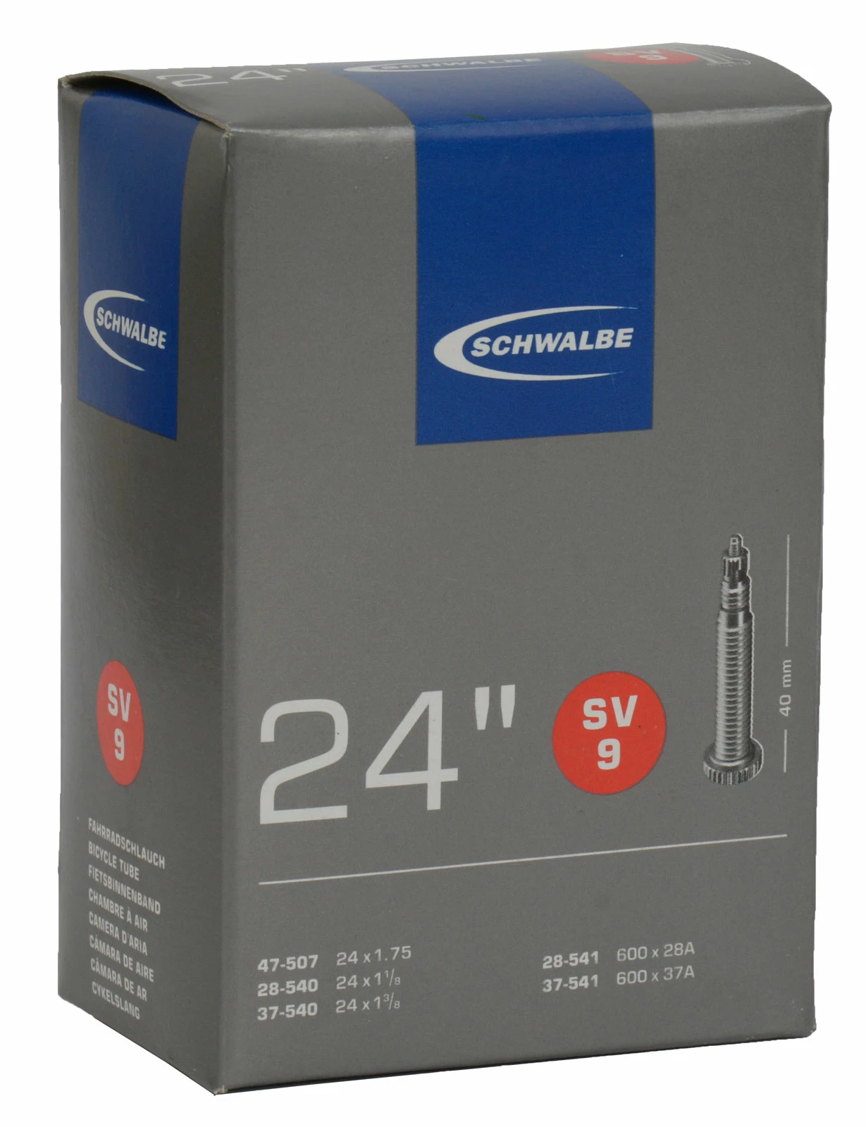 Schwalbe Chambre à Air SV 9 Pour 24