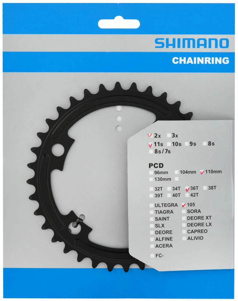 Shimano Plateau Pour FC-R7000 52/36 Dents – Image 4