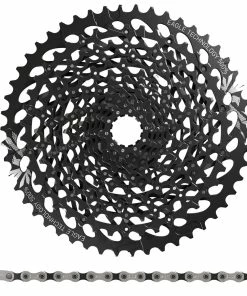 SRAM GX Eagle Kit D'usure Cassette XG-1275 + PC GX Eagle Chaîne 12 Vitesses