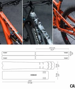 Dyedbro Kit De Protection De Cadre Camo