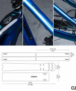 Dyedbro Kit De Protection Du Cadre Transparent