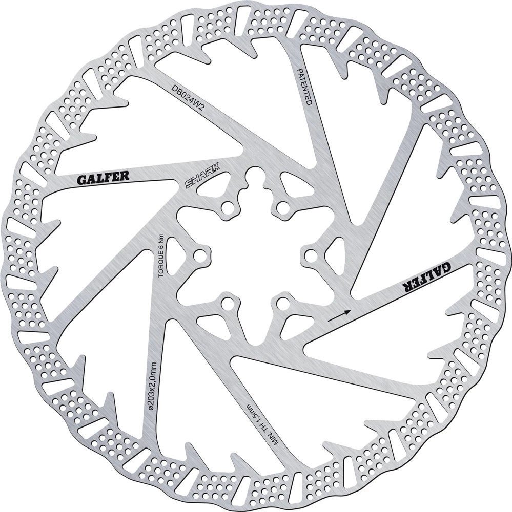 Galfer-bike Disque De Frein SHARK® MTB 6 Trous – Image 3
