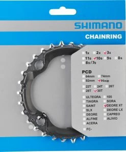 Shimano Plateau XT Pour FC-M782 30T (AN)