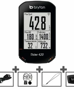 BRYTON Ordinateur De Vélo GPS Rider 420 H