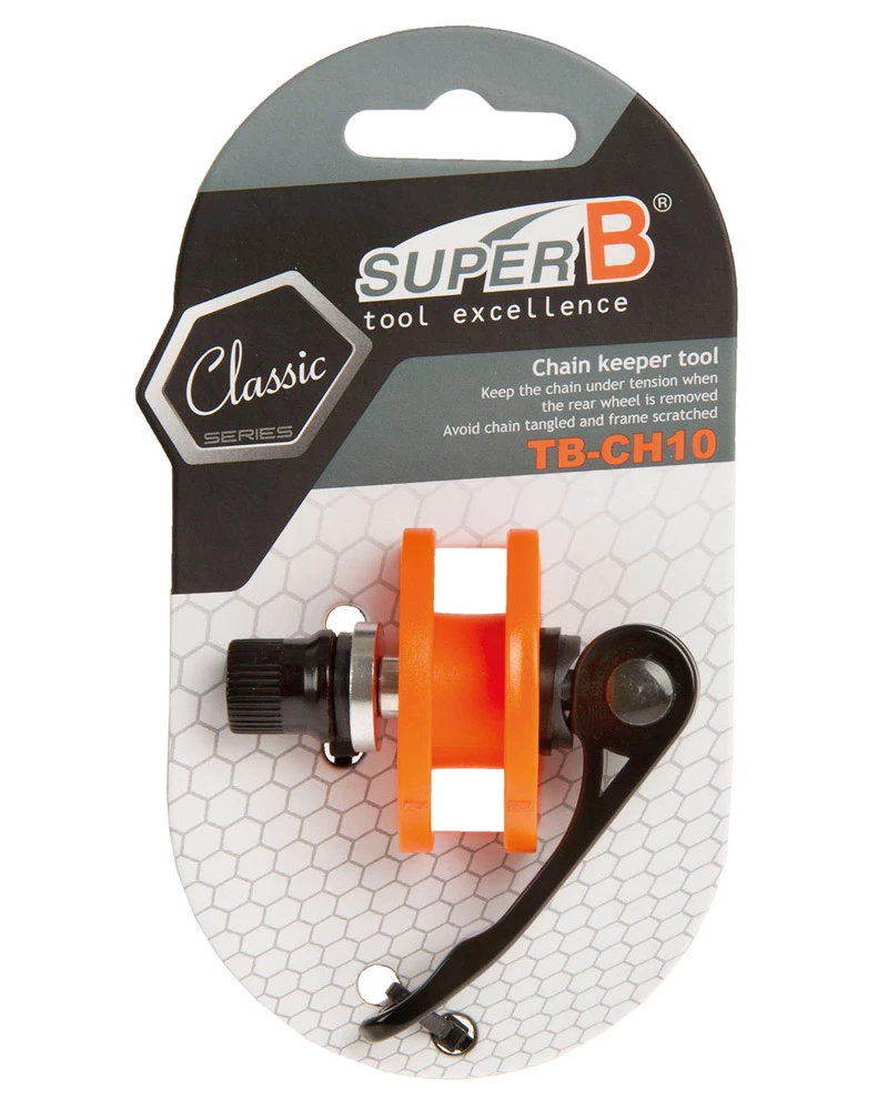 Super B TB-CH10 Support De Chaîne QR 9mm / Thru Axles 12mm – Image 2