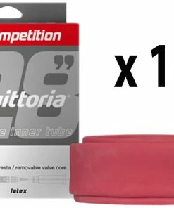 Vittoria Chambre à Air Competition Latex 19/23-622 48mm (10 Pièces)