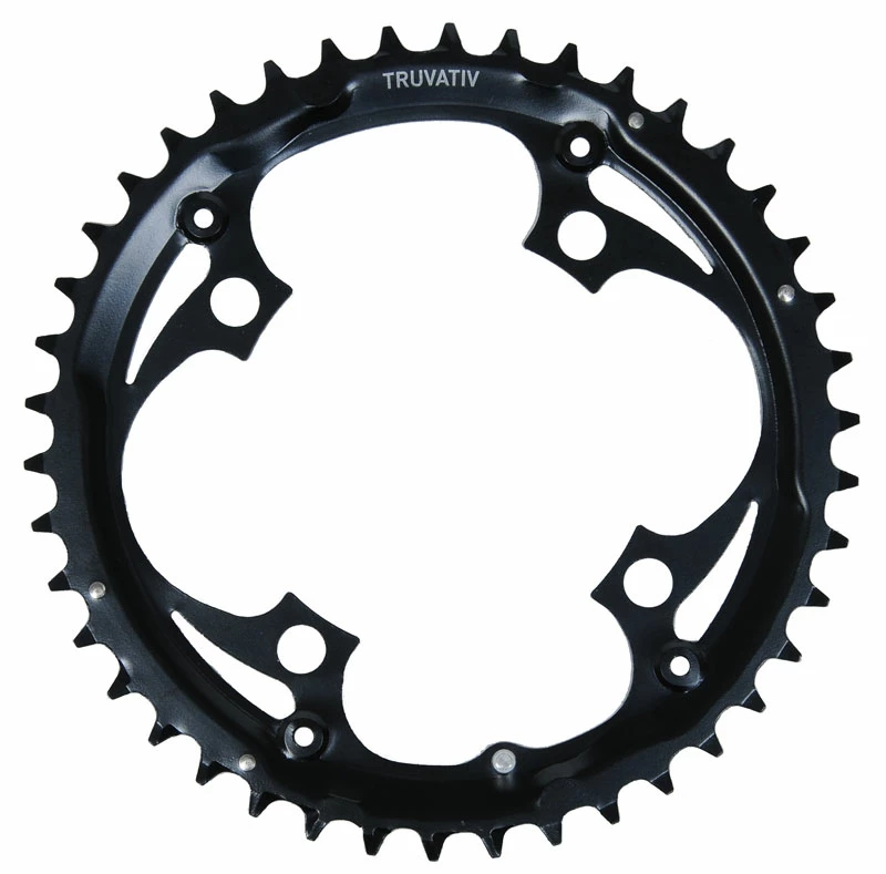 TRUVATIV Plateau VTT 42 D 104mm Acier Noir