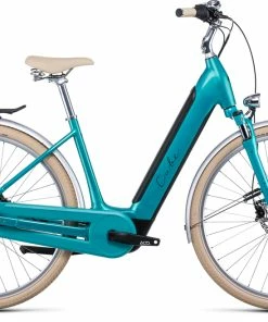Cube Ella Cruise Hybrid 500 Easy Entry Aquamarine´n´black