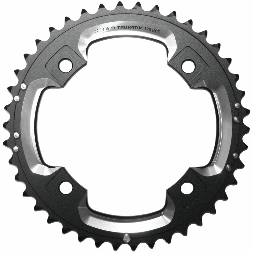 TRUVATIV Chainring MTB 42T 2x10 120mm GXP Black