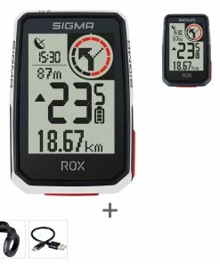 SIGMA ROX 2.0 Compteur Velo GPS Top Mount Set