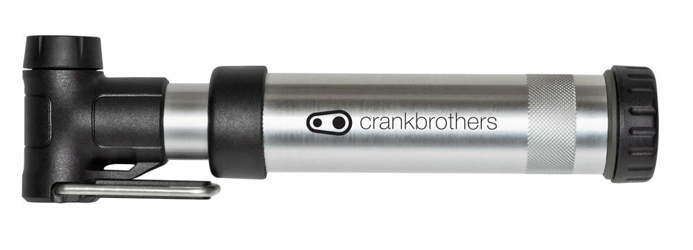 Crankbrothers Mini-pompe Gem S Argent