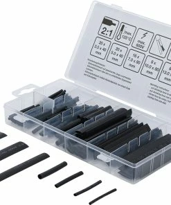 BGS Technic Kraftmann - Assortiment De Gaines Thermorétractables 126 Pièces