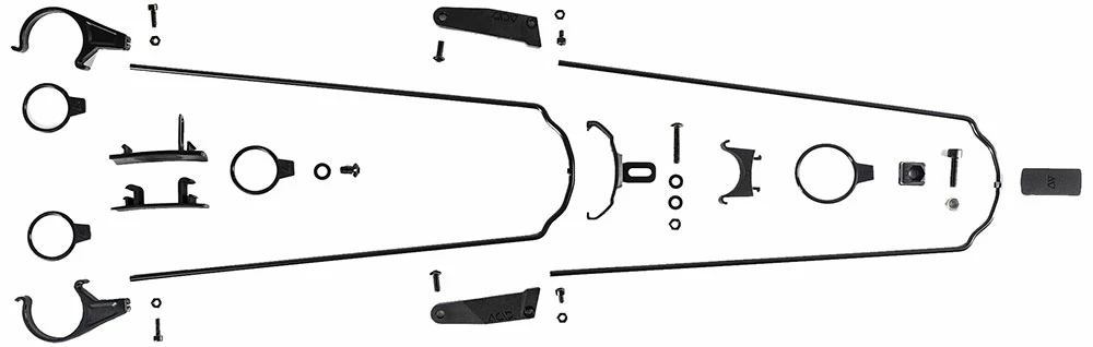 ACID Jeu De Garde-boue MTB 60 Avec Jambes De Force – Image 3