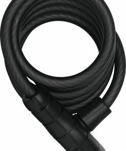 Abus Primo 5510K/180 SR Antivol à Câble Spiralé, Y Compris Support SR