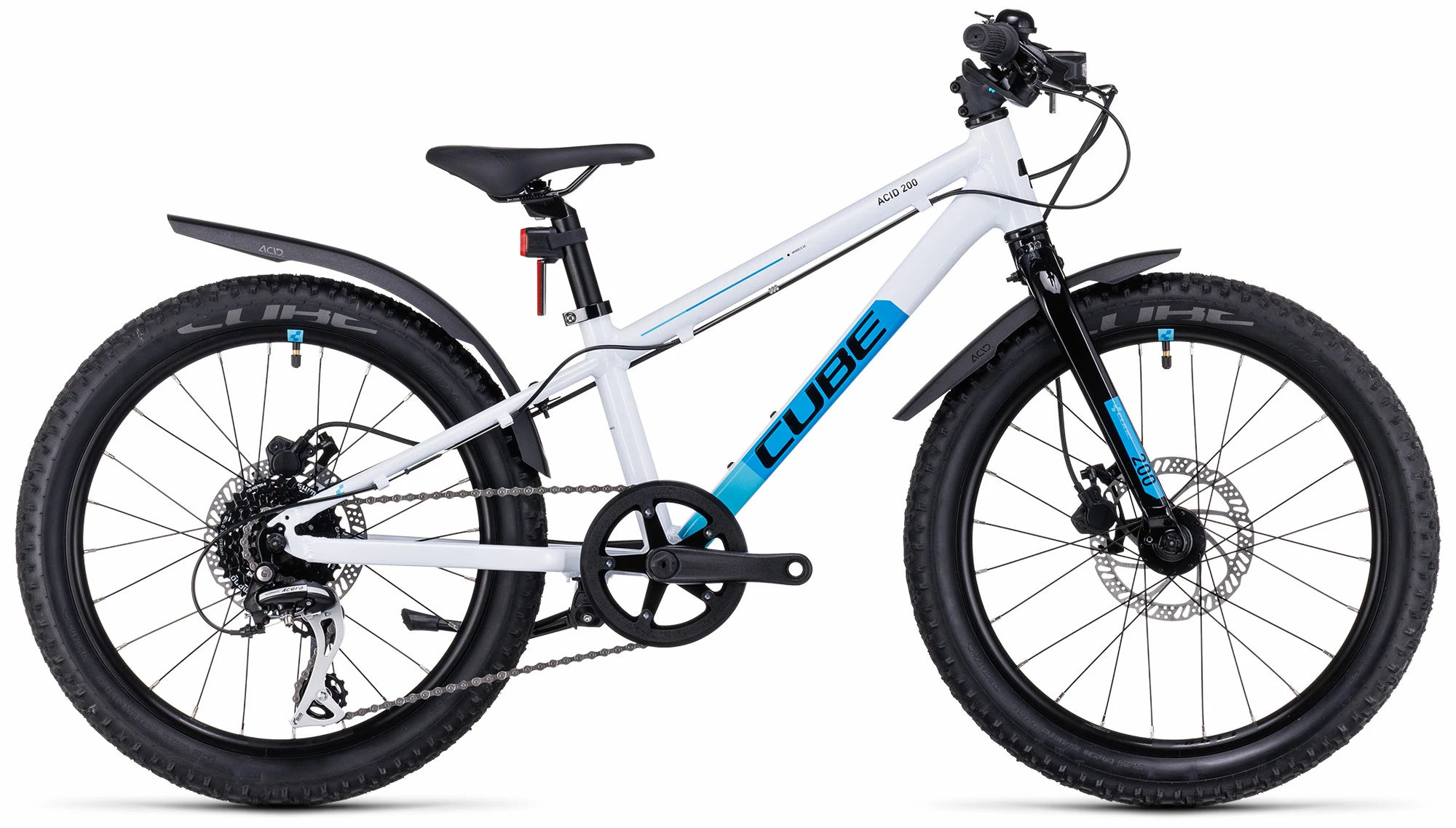 Cube Acid 200 Disc Allroad White´n´blue