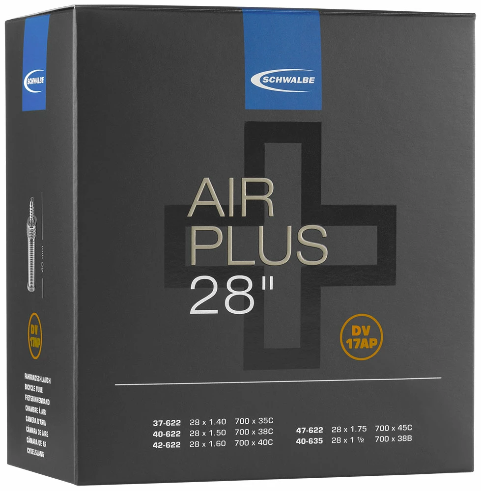 Schwalbe Chambre à Air AIR Plus DV17AP 28