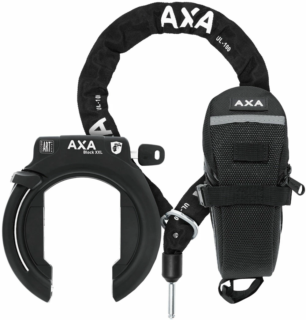 AXA Set Block XXL + ULC 100 Incl. Sacoche De Selle