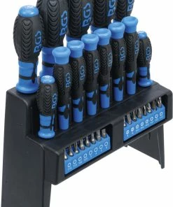 BGS Technic Jeu De Tournevis Avec Assortiment D'embouts 29 Pièces