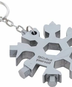 BGS Technic Outil Multifonctionnel 18 En 1 Acier Inoxydable