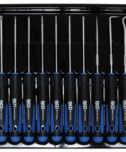 BGS Technic Jeu De Tournevis Et De Crochets De Mécanique De Précision 12 Pièces