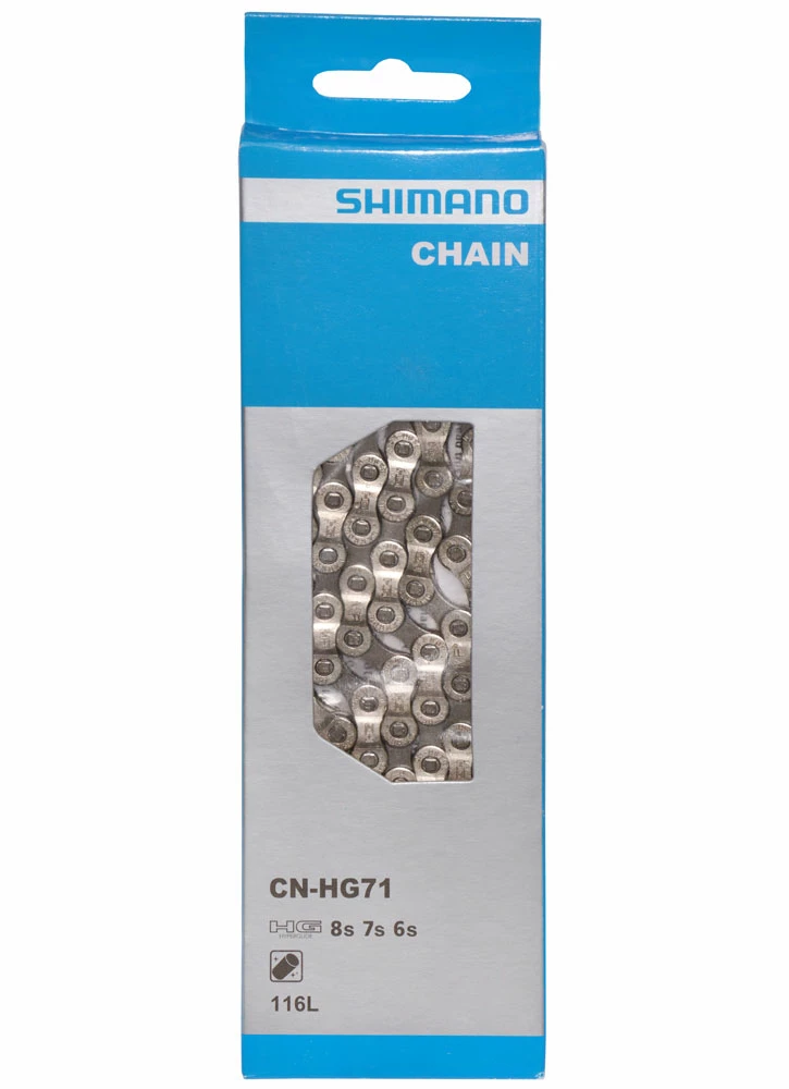 Shimano CN-HG71C Chaîne 6/7/8 Vitesses Avec Quick-Link – Image 2