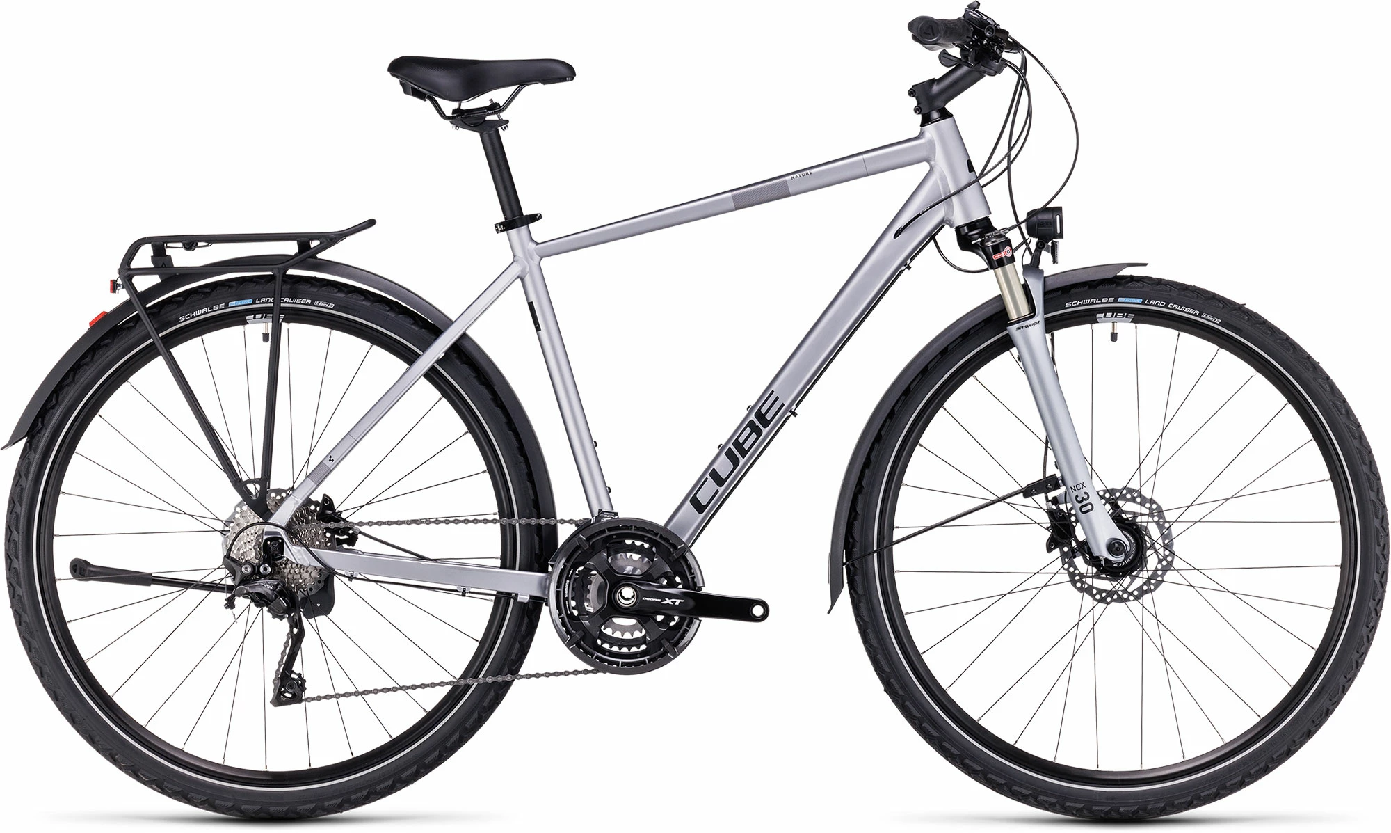 Cube Nature EXC Allroad Polarsilver´n´black