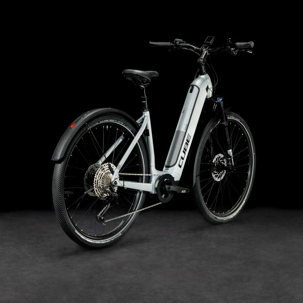 Cube Nuride Hybrid EXC 625 Allroad Easy Entry Polarsilver´n´black – Image 2