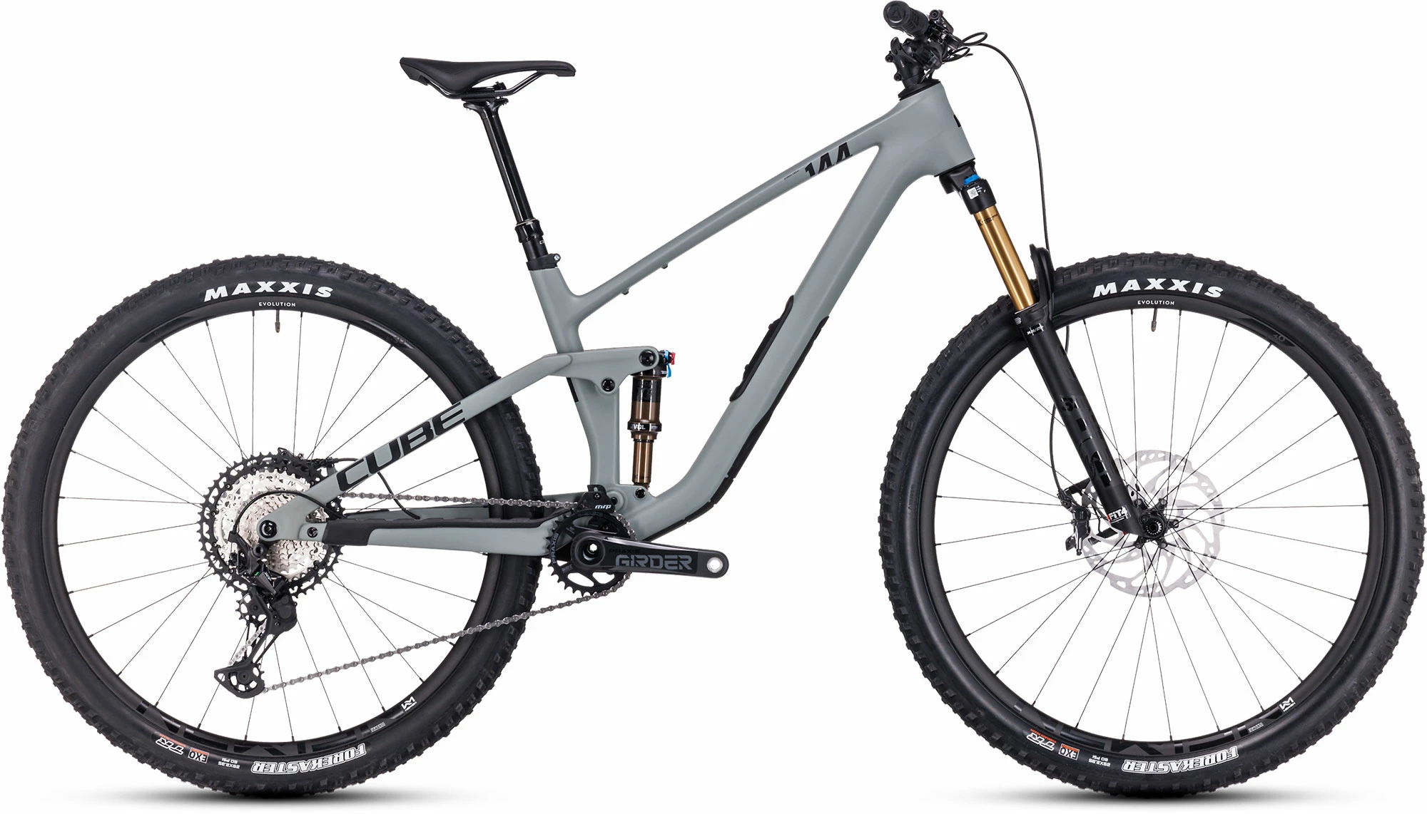 Cube Stereo ONE44 C:62 Race Swampgrey´n´black