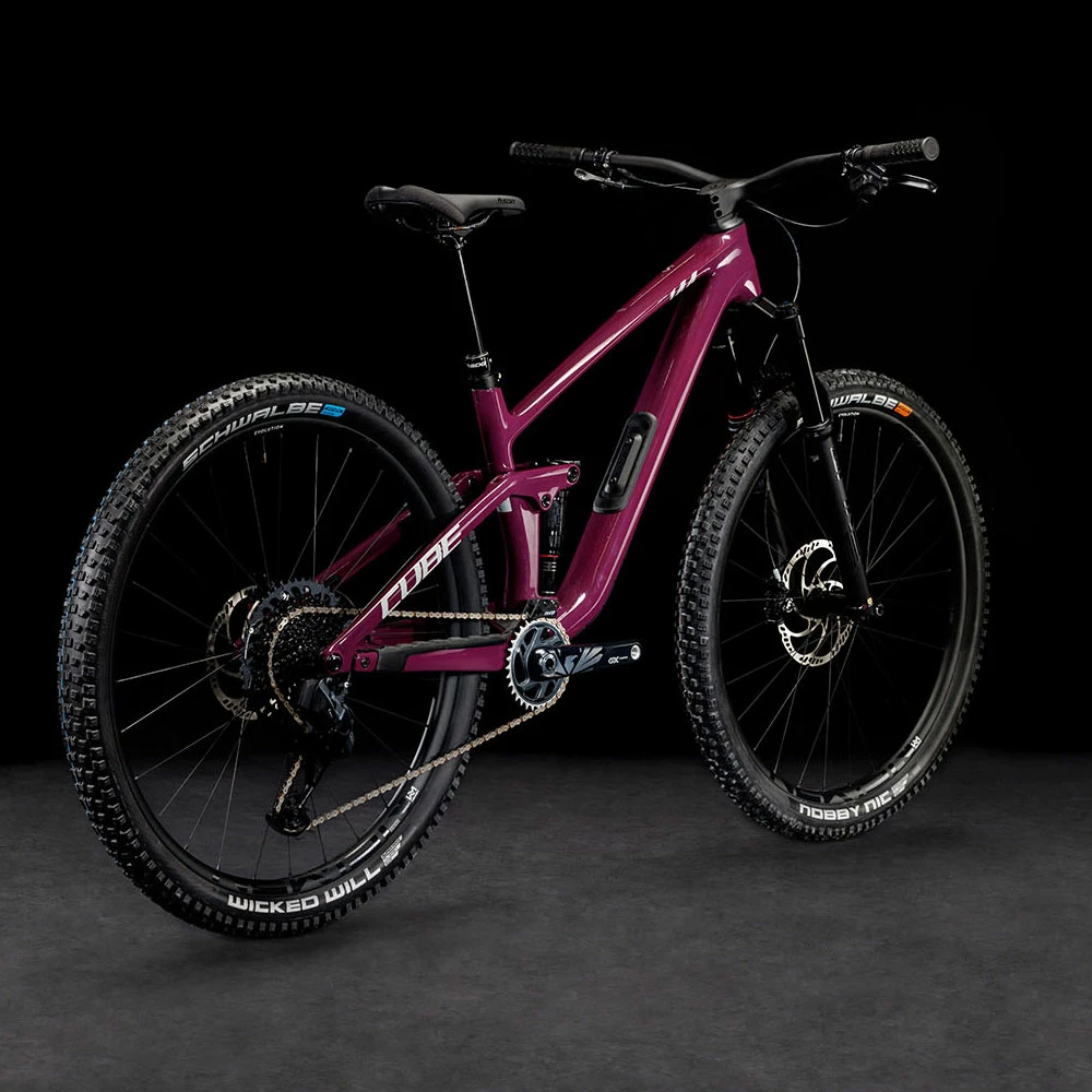 Cube Stereo ONE44 C:68X SLX Wine'n'grey – Image 3