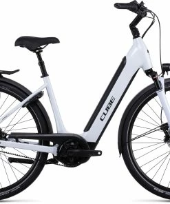 Cube Supreme RT Hybrid EXC 500 Easy Entry Flashwhite'n'black