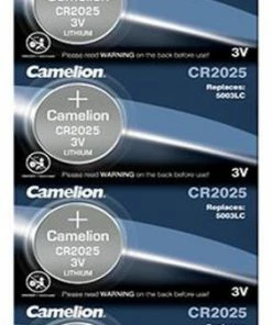 Camelion CR 2025 Piles Bouton Au Lithium (blister De 5)