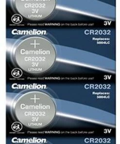 Camelion CR 2032 Piles Bouton Au Lithium (blister De 5)