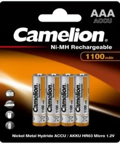 Camelion Accu AAA Micro HR3 1100mAh (4 Pièces)
