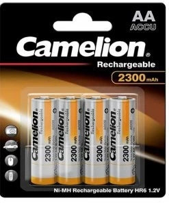 Camelion Accu AA Mignon HR6 2300mAh (4 Pièces)