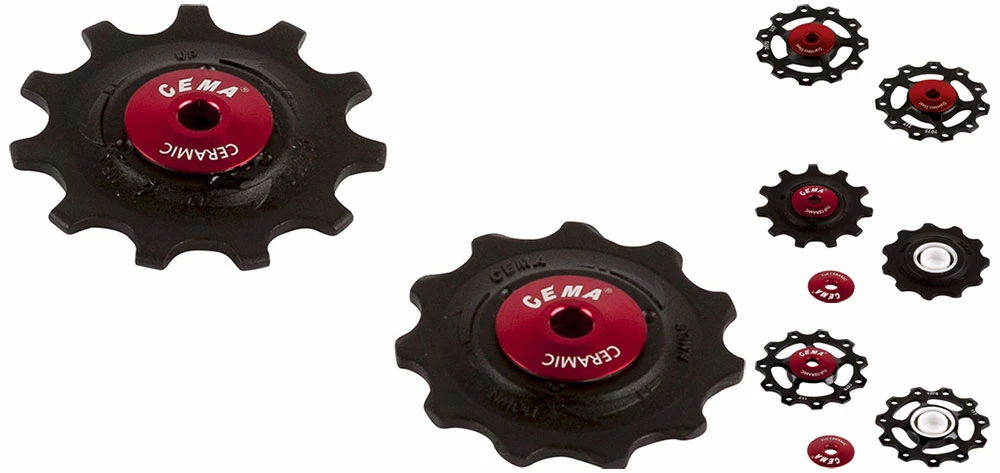 CEMA Jeu De Galets De Dérailleur Pour Shimano/SRAM