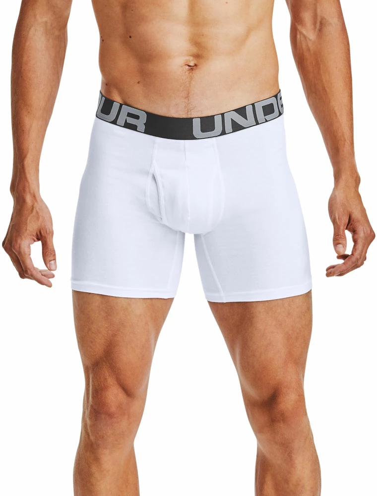 Under Armour Charged Cotton 6in - Boxer Shorts (3-Pack) – Image 4