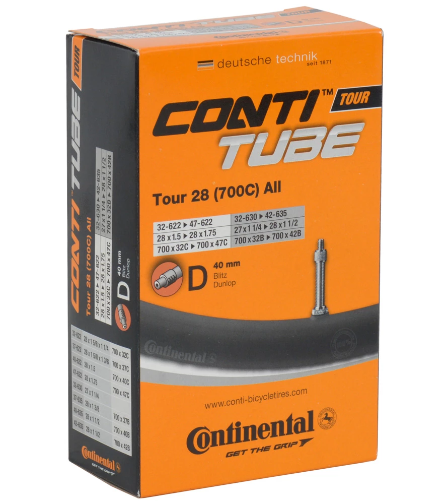 Continental Chambre à Air Tour 28 All D40