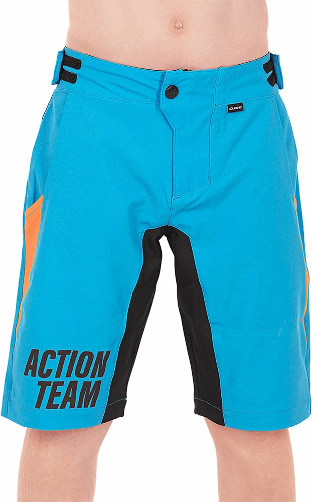 Cube Junior X Actionteam - Kid's MTB Shorts – Image 3