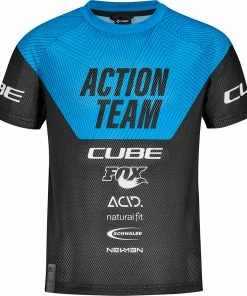 Cube Junior X Actionteam - Kid's MTB Jersey