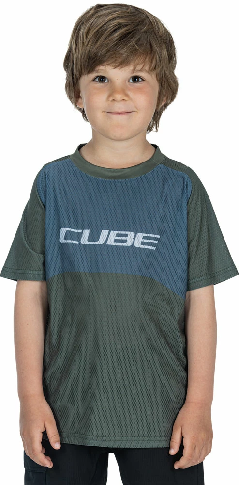 Cube Vertex Rookie TM - Maillot De VTT Enfant – Image 2