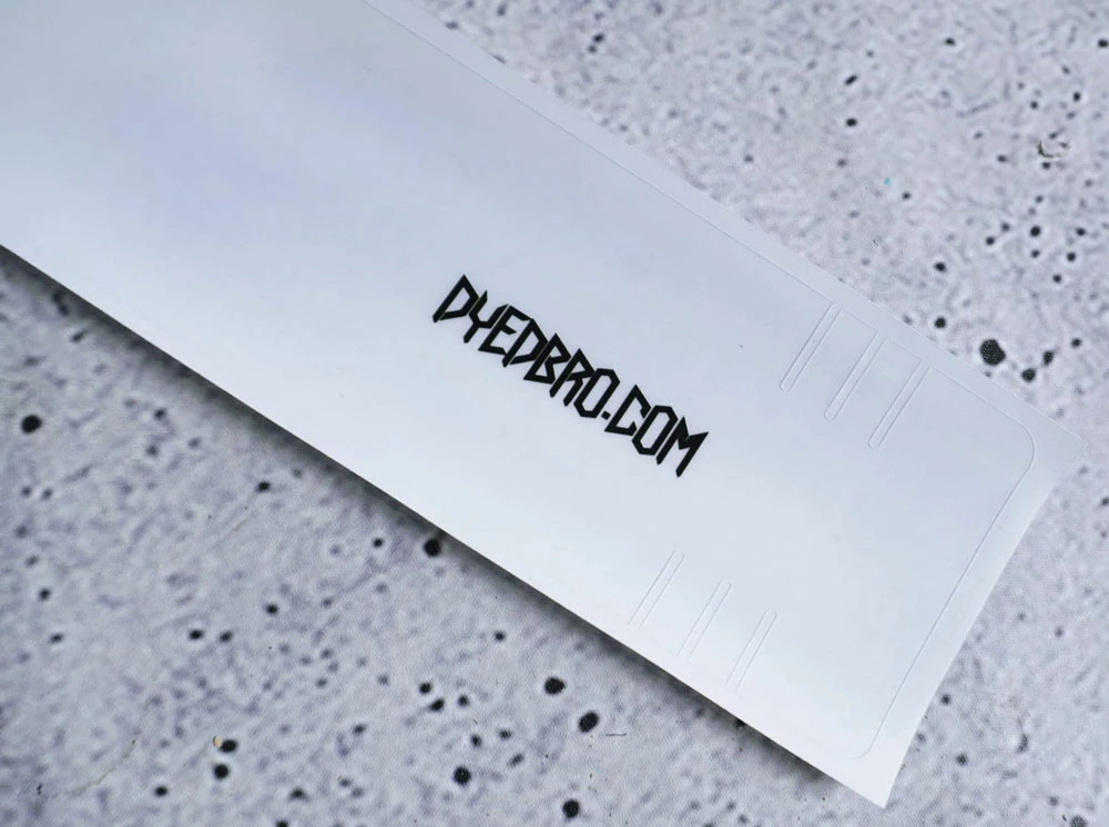 Dyedbro Clear Downtube Protector Protection Du Cadre – Image 2