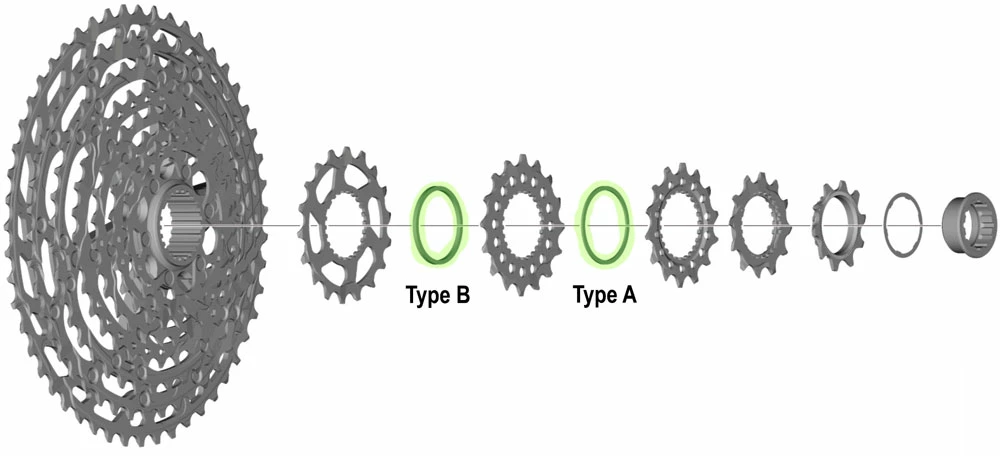 Shimano Bague D'espacement Pour CS-M7100/M8100 – Image 3