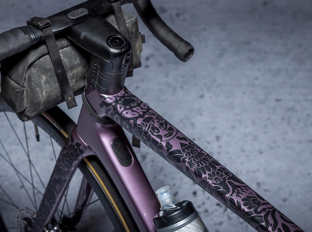 Dyedbro Kit De Protection De Cadre Victor Brousseaud AS Gravel – Image 3