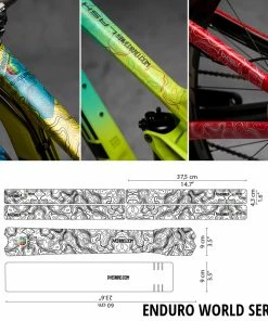 Dyedbro Kit De Protection Du Cadre Enduro World Series